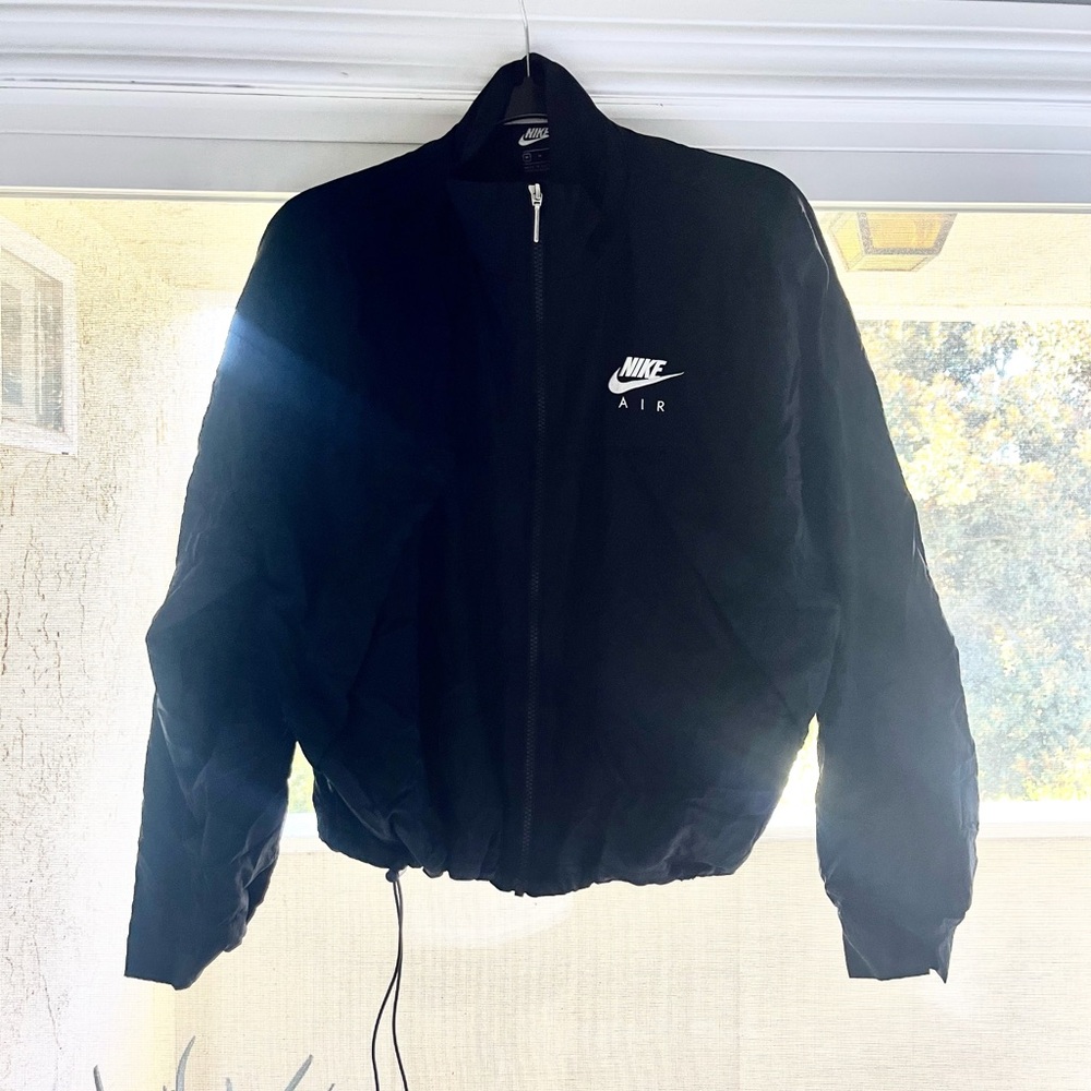 Nike Air black jacket. Perfect tennis or post workout jacket.